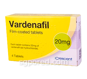 Vardenafil pack
